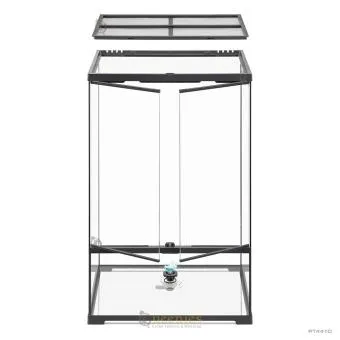 Natural Glass Terrarium - 60 X 45 X 60 Cm knaagdieren terrarium