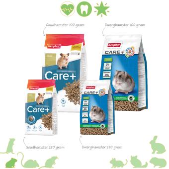 Care+ Hamstervoer voor Dwerghamster en Goudhamster