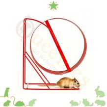 Rood Loopwiel 22 cm voor Gerbils