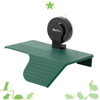 Schildpad Eiland met Trap met antislip oppervlak voor terrarium