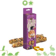 Little One knabbelsticks met bessen 2x60 g