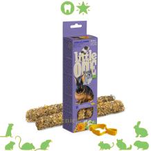 Little One knabbelsticks met kruiden en bloemen 2x55 gram