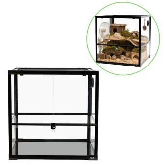 Terrarium met dubbele draaideuren