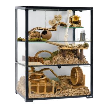 Knock down glazen terrarium 61 x 61 x 91 cm