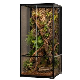 Knock down glazen terrarium 61 x 61 x 122 cm