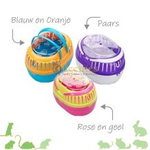 Transportbox gekleurd voor gerbils