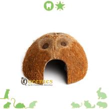 Kokosnoot schuilplek voor hamsters en Gerbils