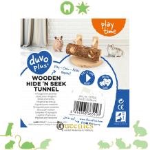 Verstoptunnel van hout