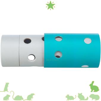 Interactieve food roll van karton voor konijnen