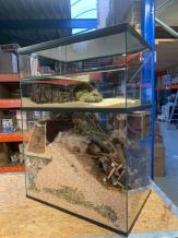 Gebruikte knaagdierkooi 75x40x50 in goede staat