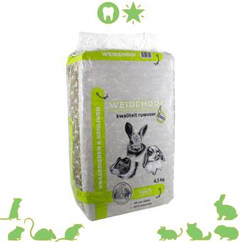 weidehooi voor konijnen verpakking 4,5 kg