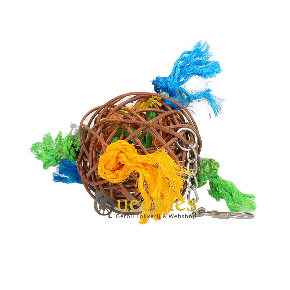 Chinchilla speelbal van wilgen