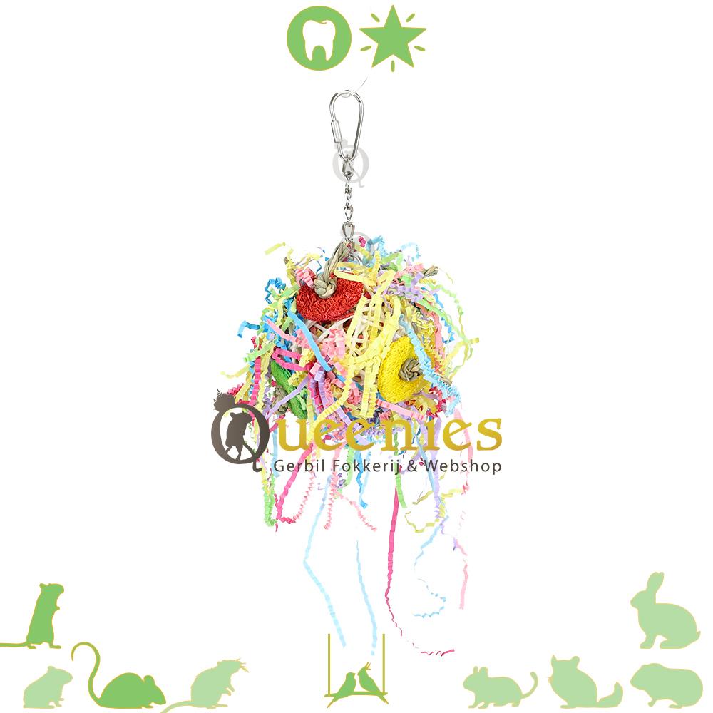 Rotan Speelbal met Sizzle Slierten