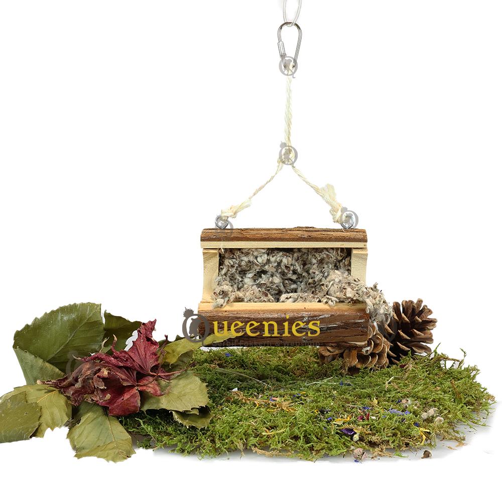 ophang hooiruif met open kant voor bodembedekking