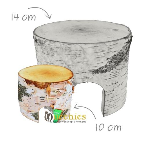 Berken speelhuis voor Hamster