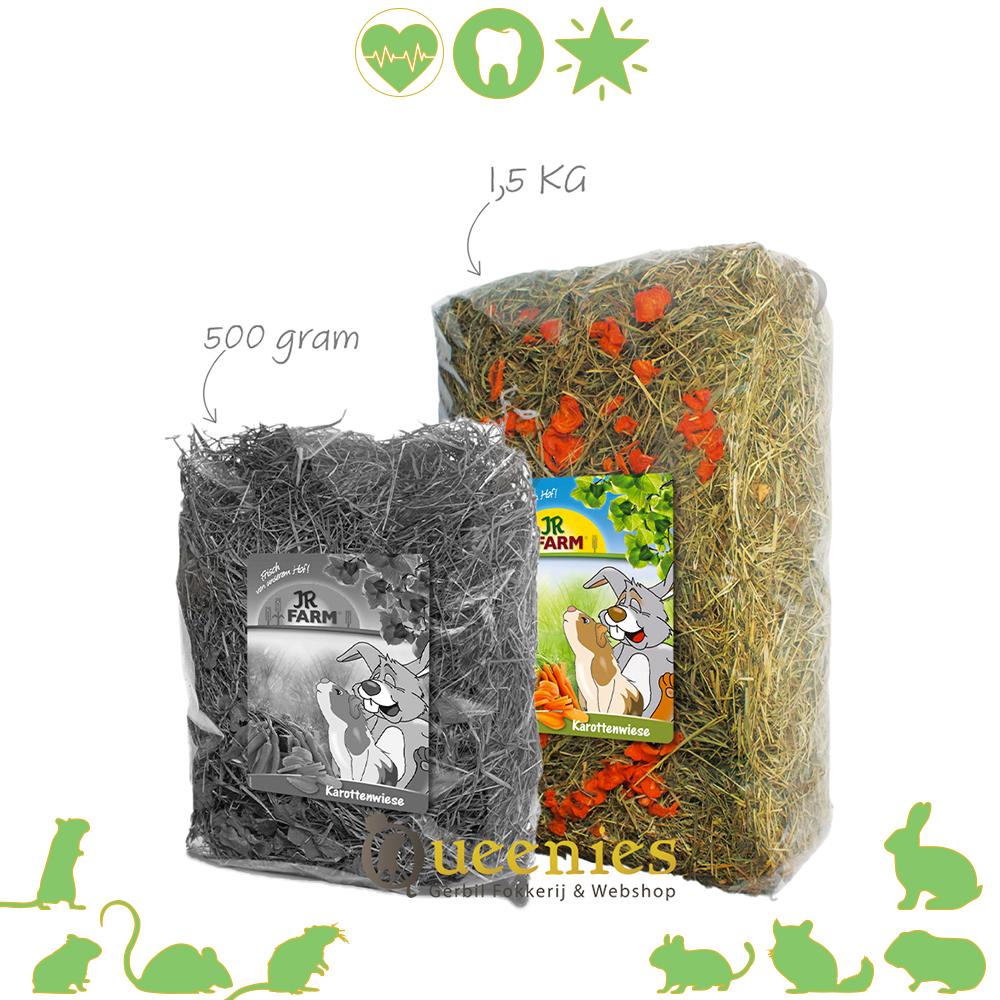 Wortel hooi voor Konijnen en Cavia's