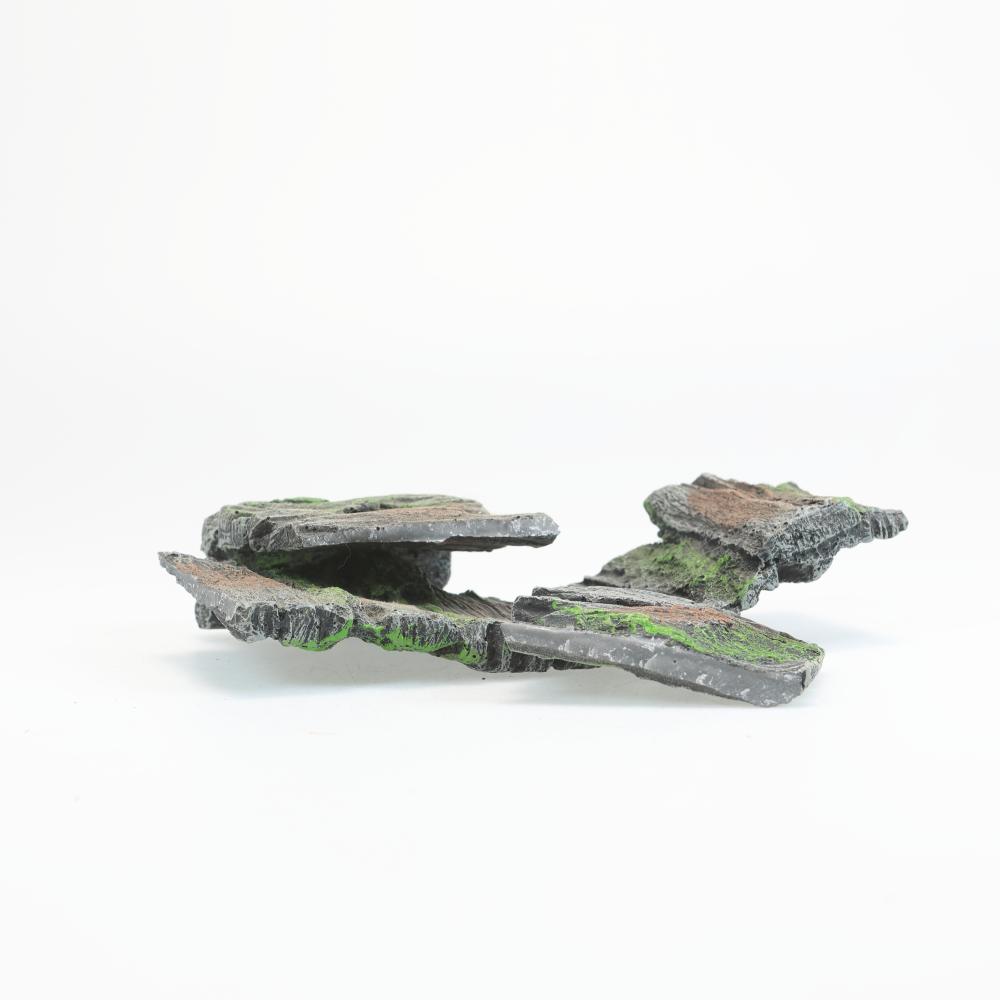 Rots muur van Queenies gerbil shop