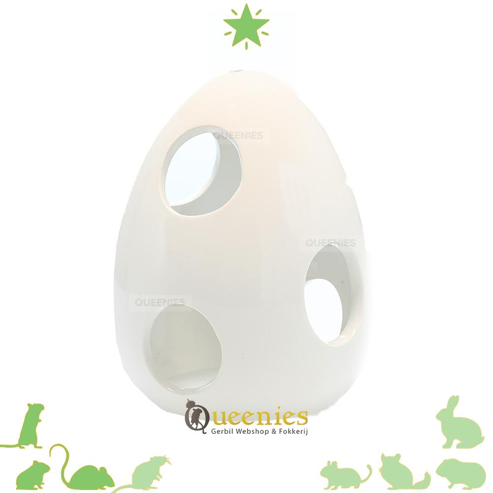 Keramiek Nesthuis Wit voor Hamsters