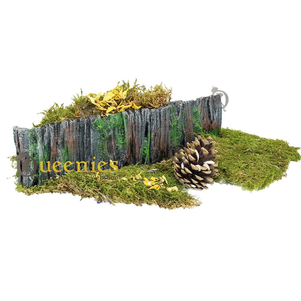 Rots muur van Queenies gerbil shop