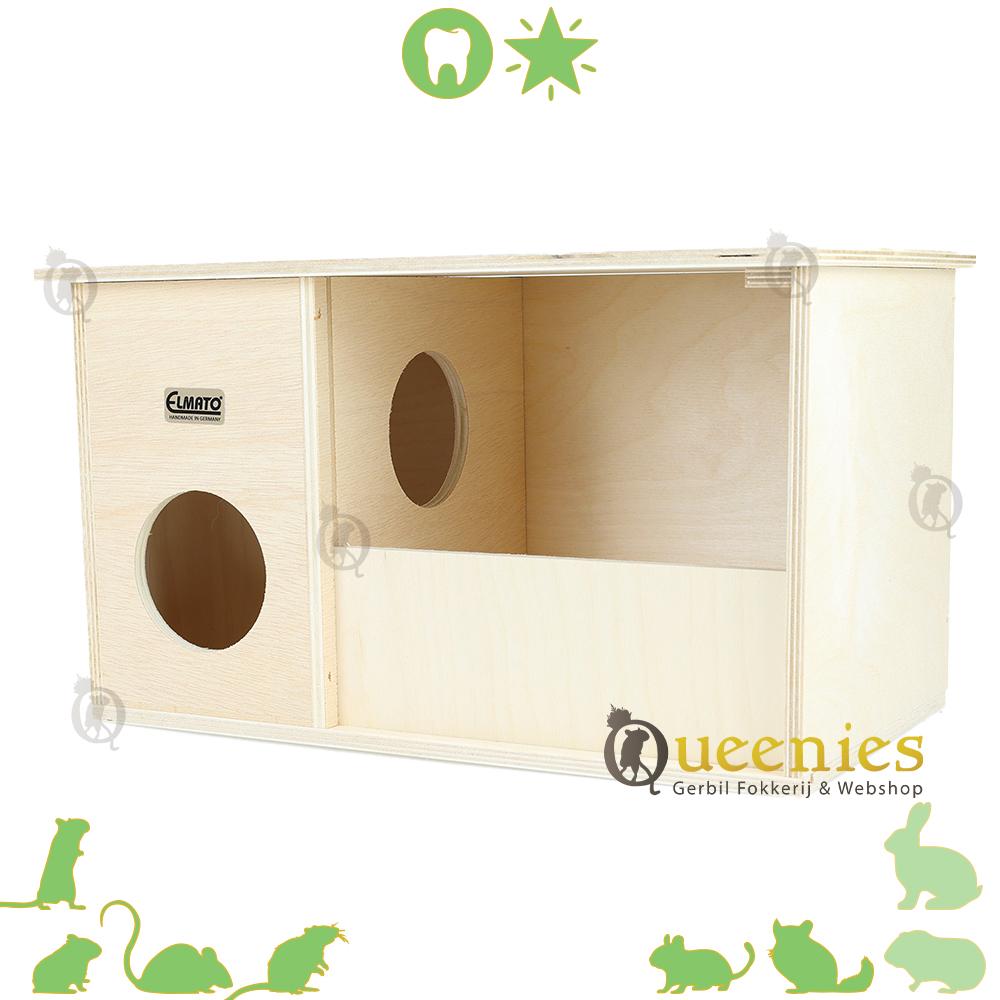 Badzandhuis voor Chinchilla's en Ratten