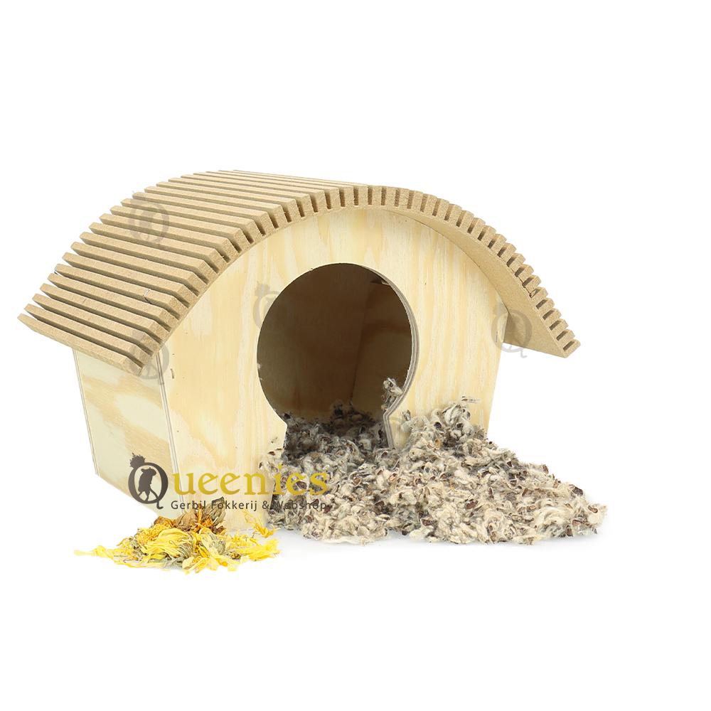 Degoehuisjes kopen van natuurlijke materialen