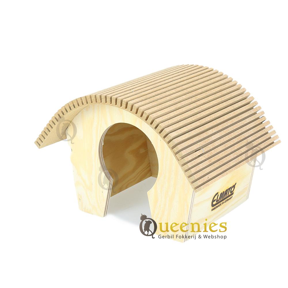 Hamster boog huis in vorm van sleutelgat