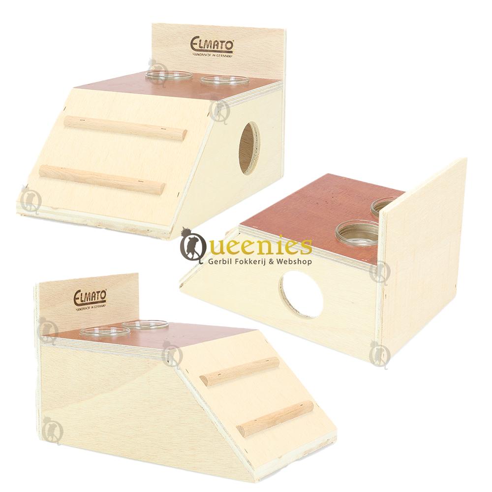 Natuurlijk knaagdieren huis voor syrische hamster