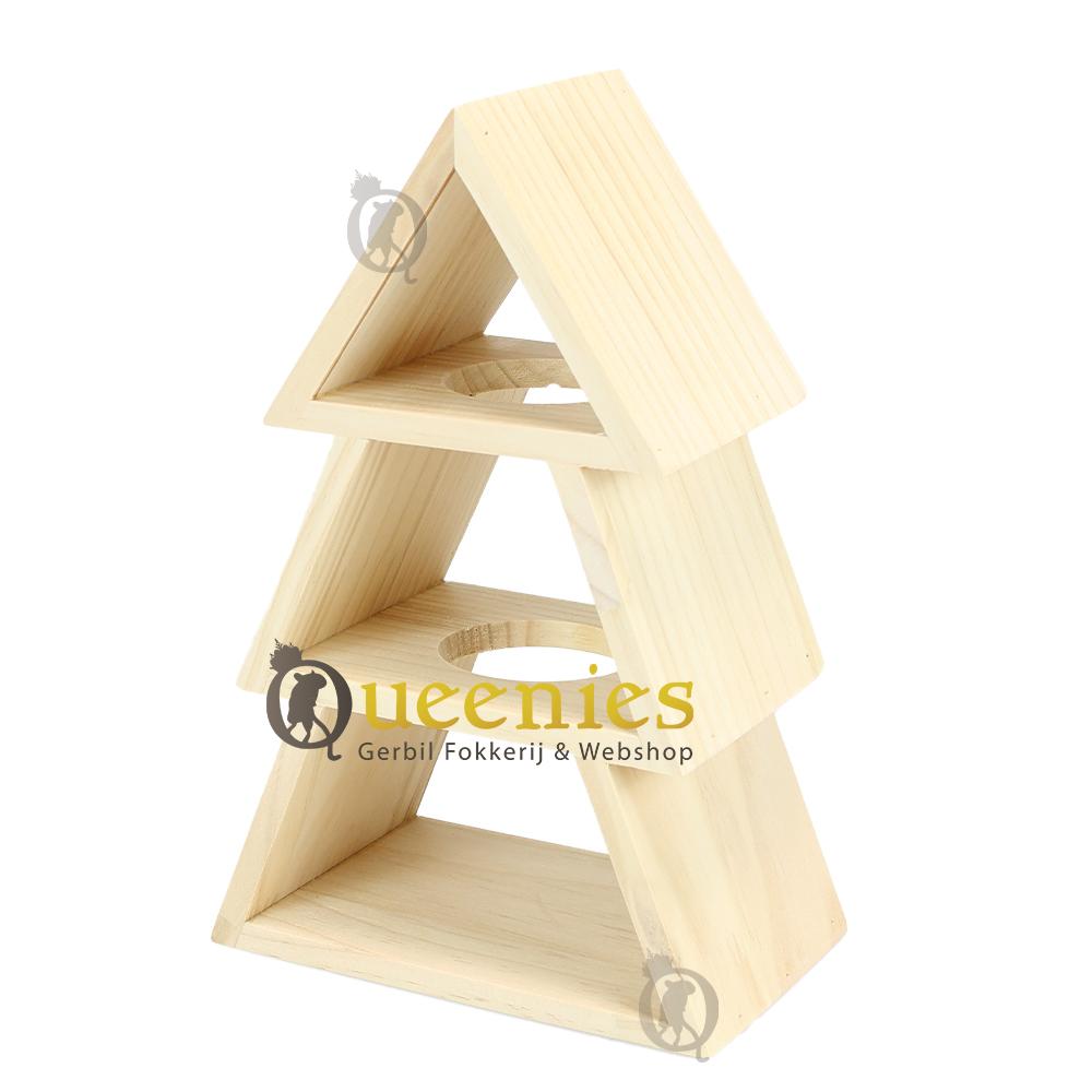 Houten Klauterboom 25 voor Knaagdieren