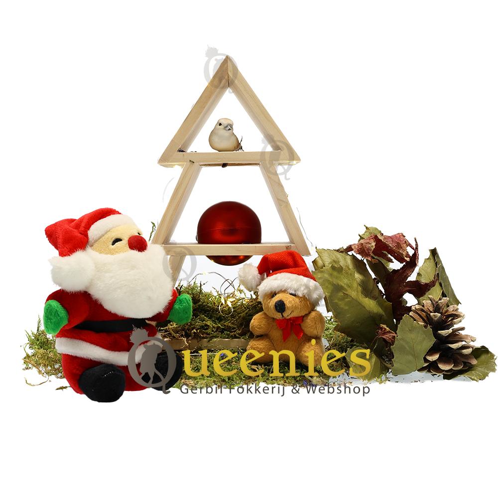 Houten Klauterboom 25 cm – de perfecte speelplek voor Gerbils en Muizen