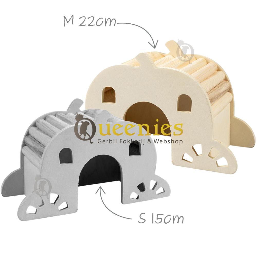 Degoe huisje met slaapplek