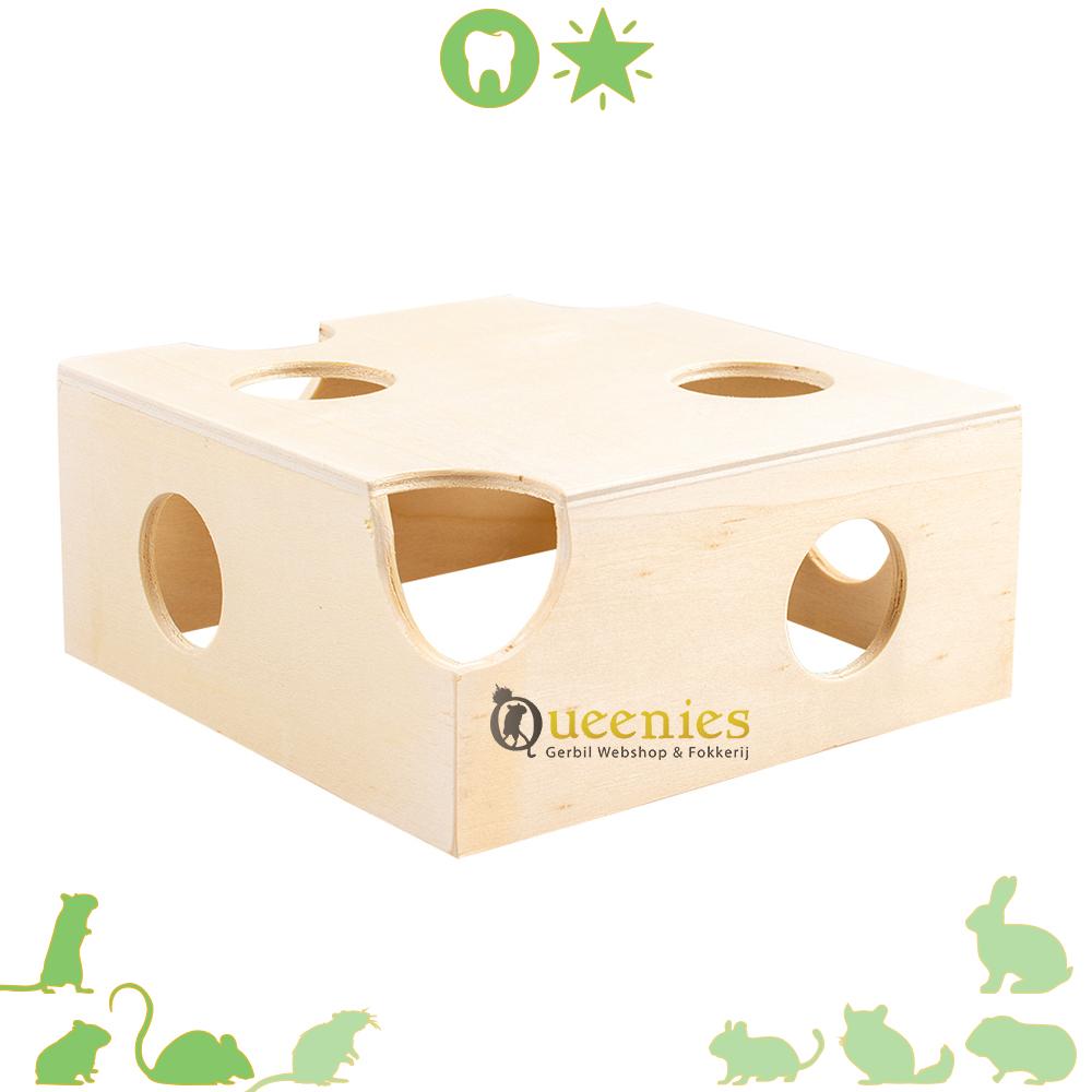 Houten Dwerghamster Huisje