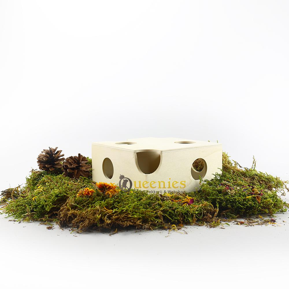 Houten kaashuis voor Muizen