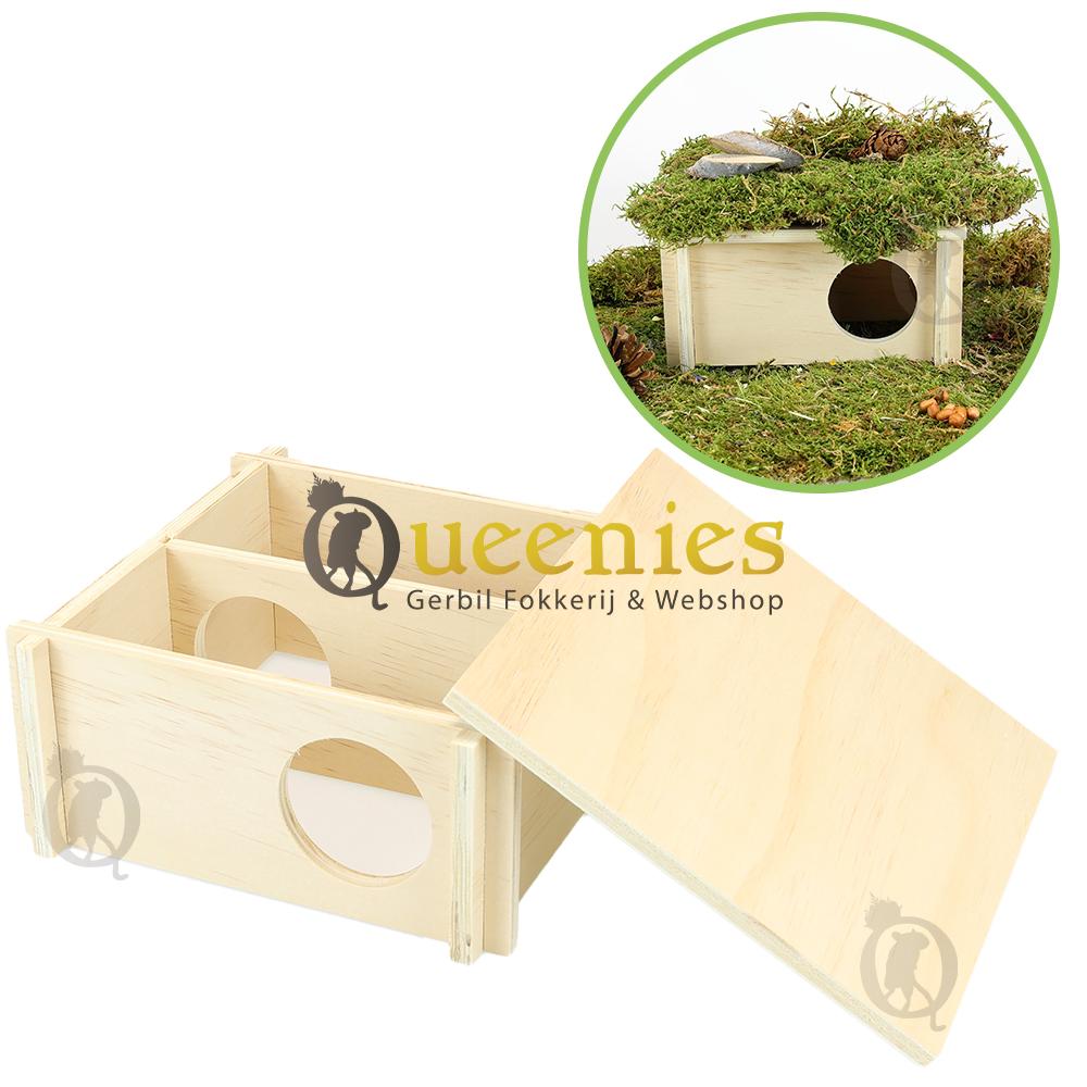 Bungalow Muizenhuis met meerdere ingangen