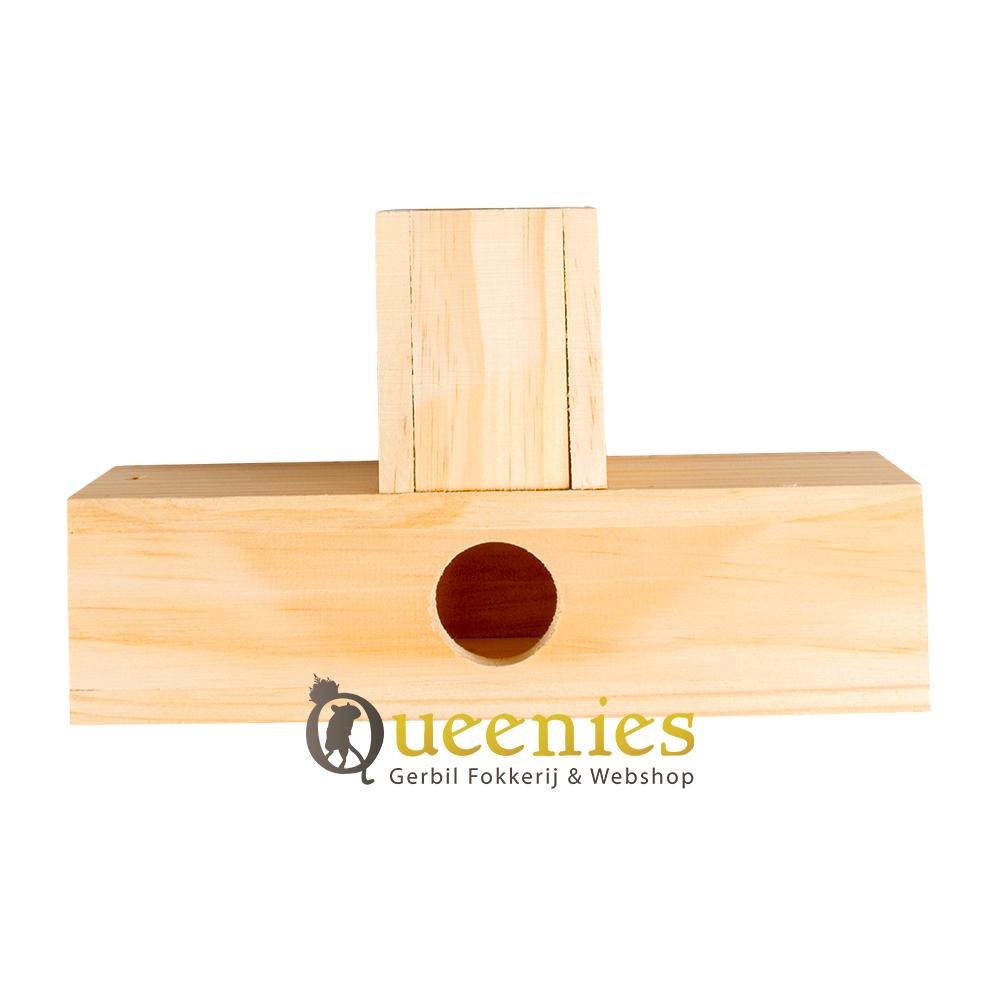 Houten Tunnel voor Dwerghamster