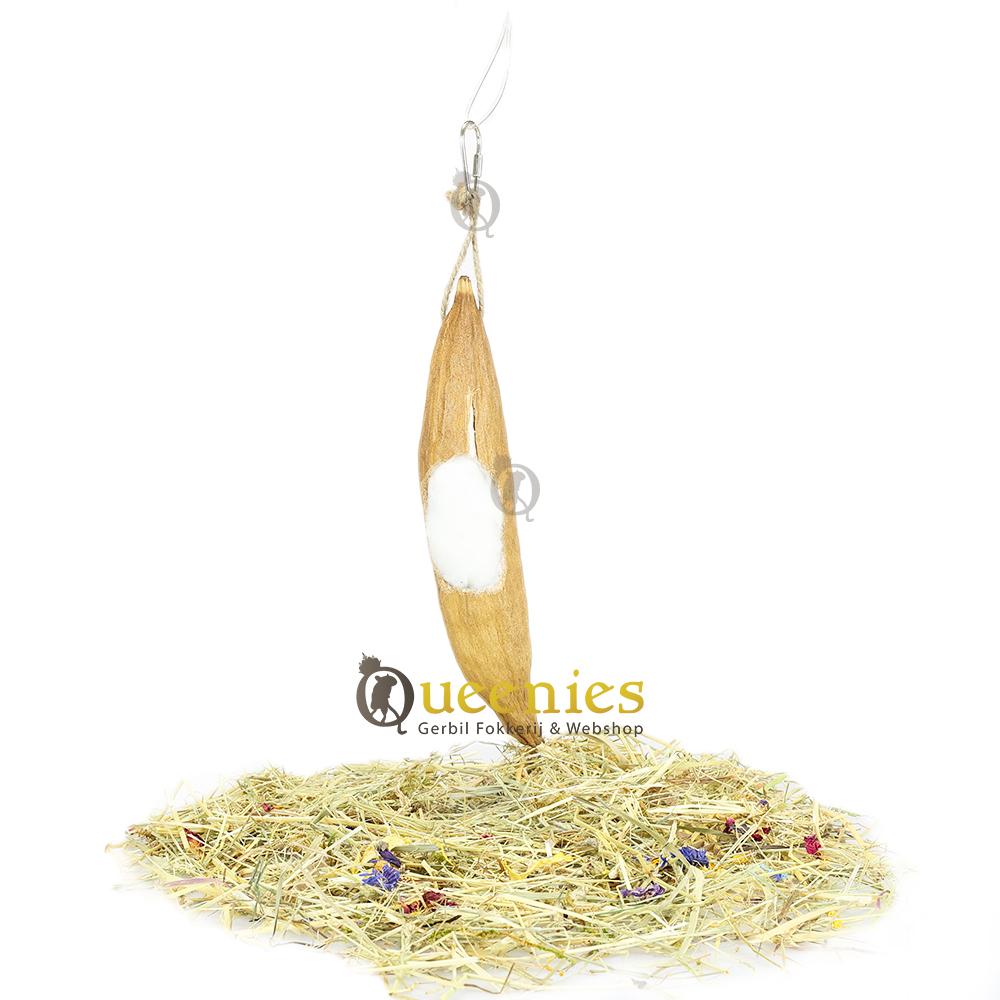 Nestmateriaal van kapoknoot voor Gerbils