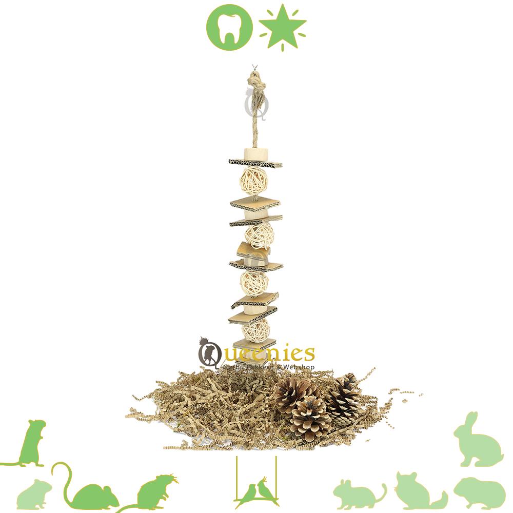 Klimtouw of slingertouw voor parkieten