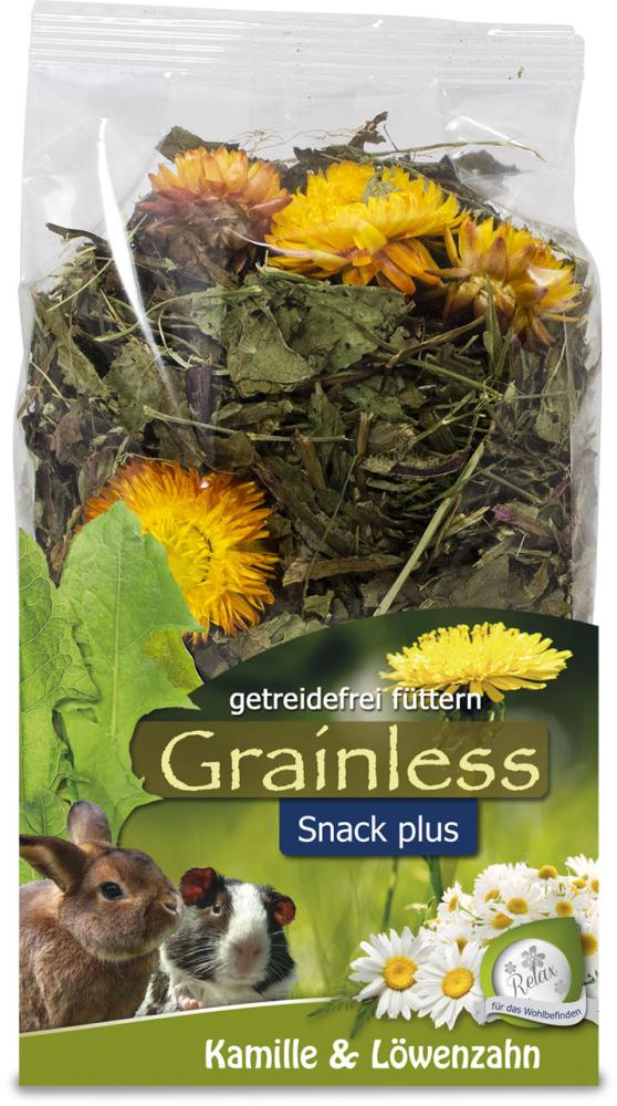 JR Farm Grainless Plus Kamille & paardenbloem, 100 gram