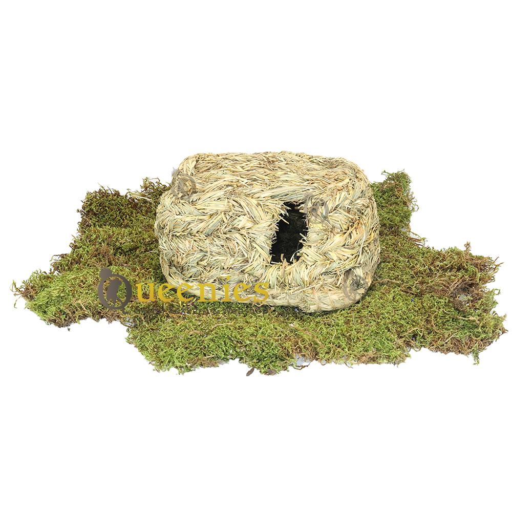 Grasnest langwerpig met opening 26 cm