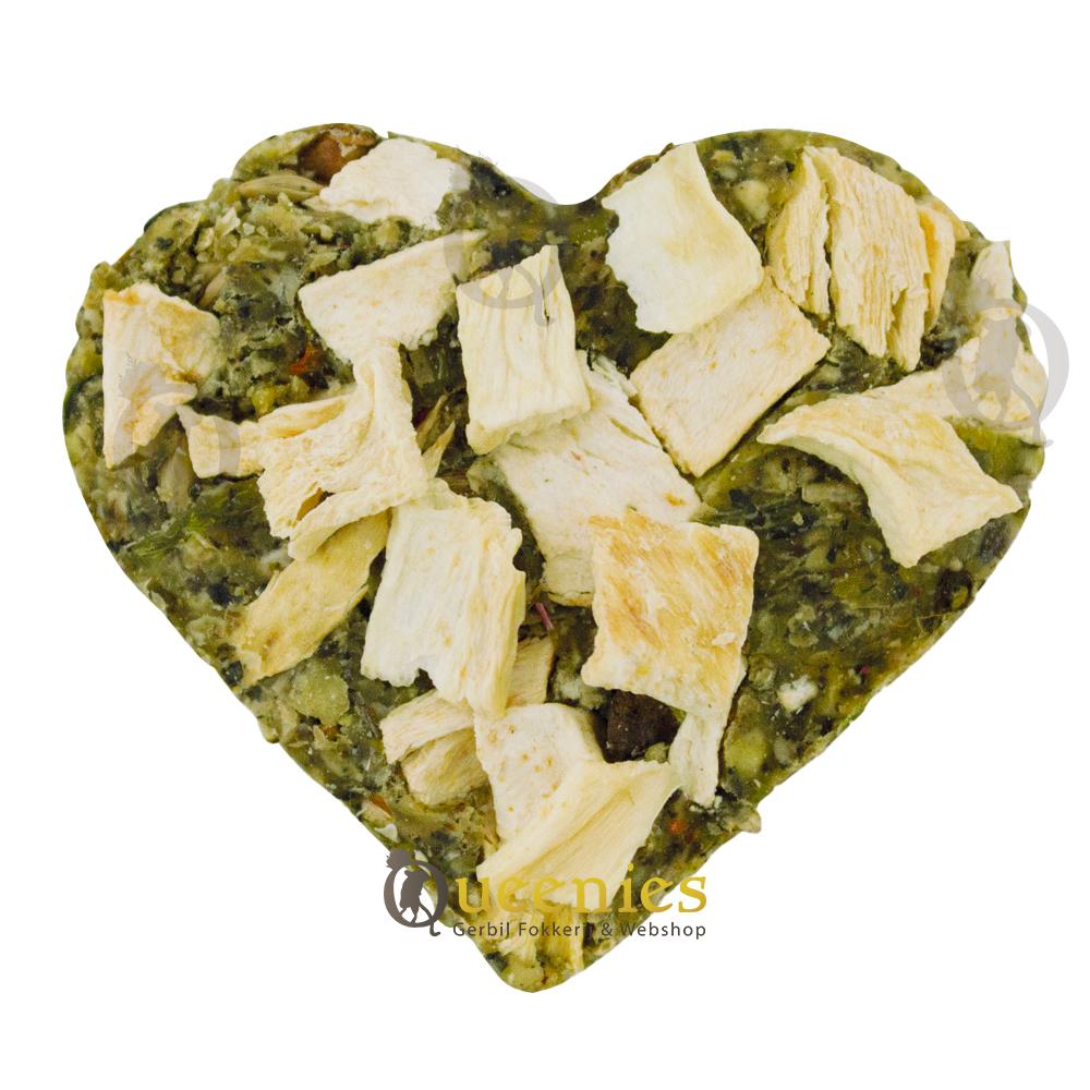 Jr Farm Gelukskwartet 4st - Platte variant van een Knaagpot of Smulreep voor Hamsters