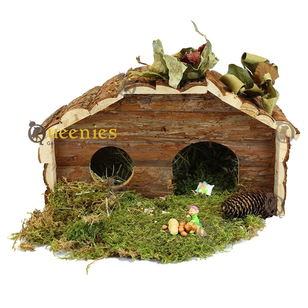 Hamsterscaping in Konijnenhok