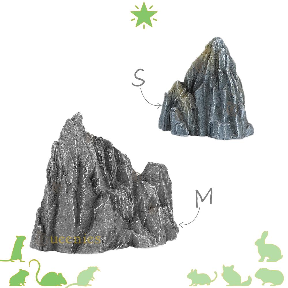 Rotsen met natuurlijke uitstraling knaagdieren terrarium