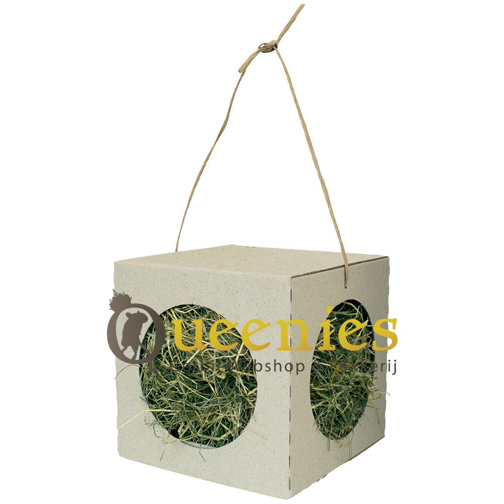 Ophangdoos met hooi voor Gerbils