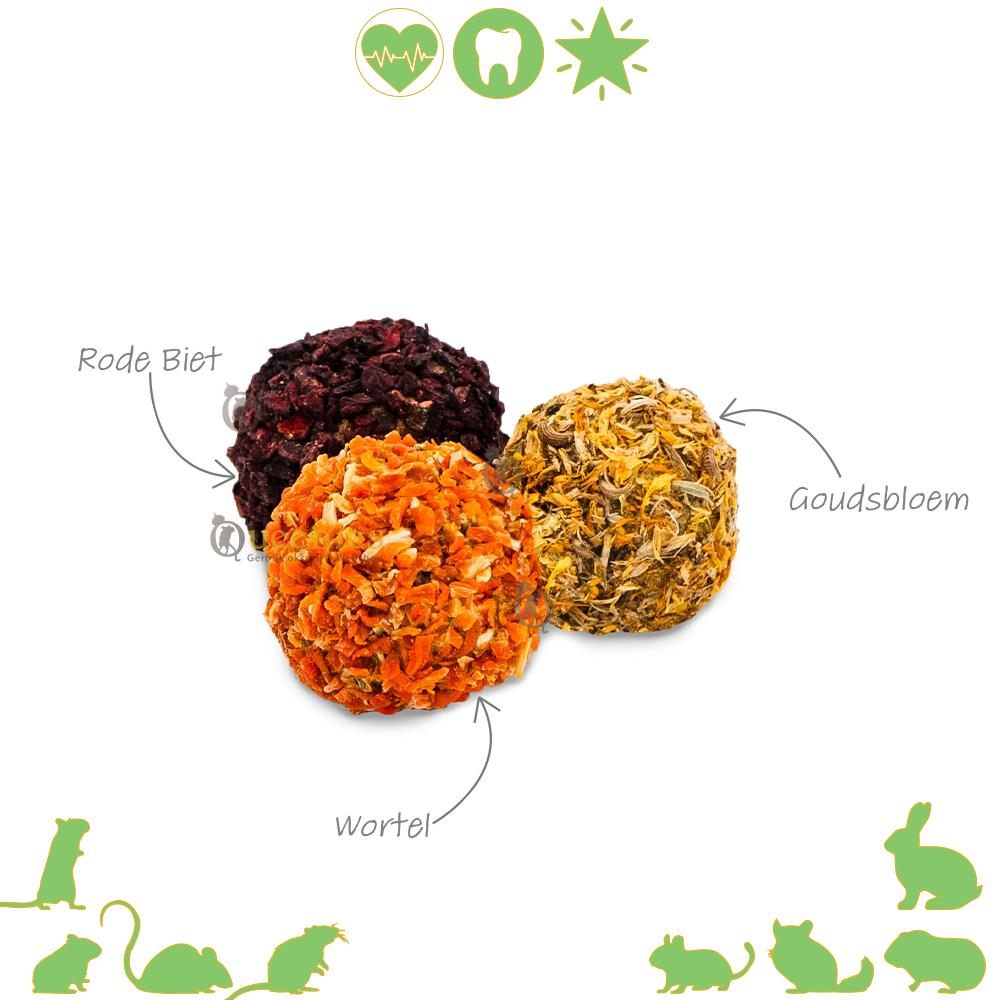 JR FARM Krokante trio ballen van kruiden