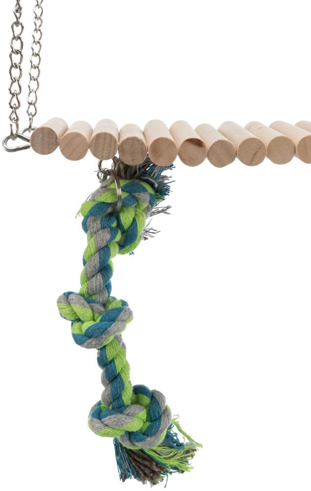 Blanke hangbrug met attributen voor Gerbils