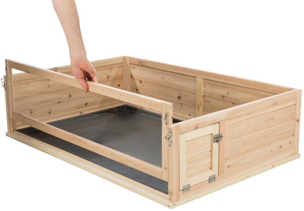 Indoor Ren ( 2 maten ) met tralie