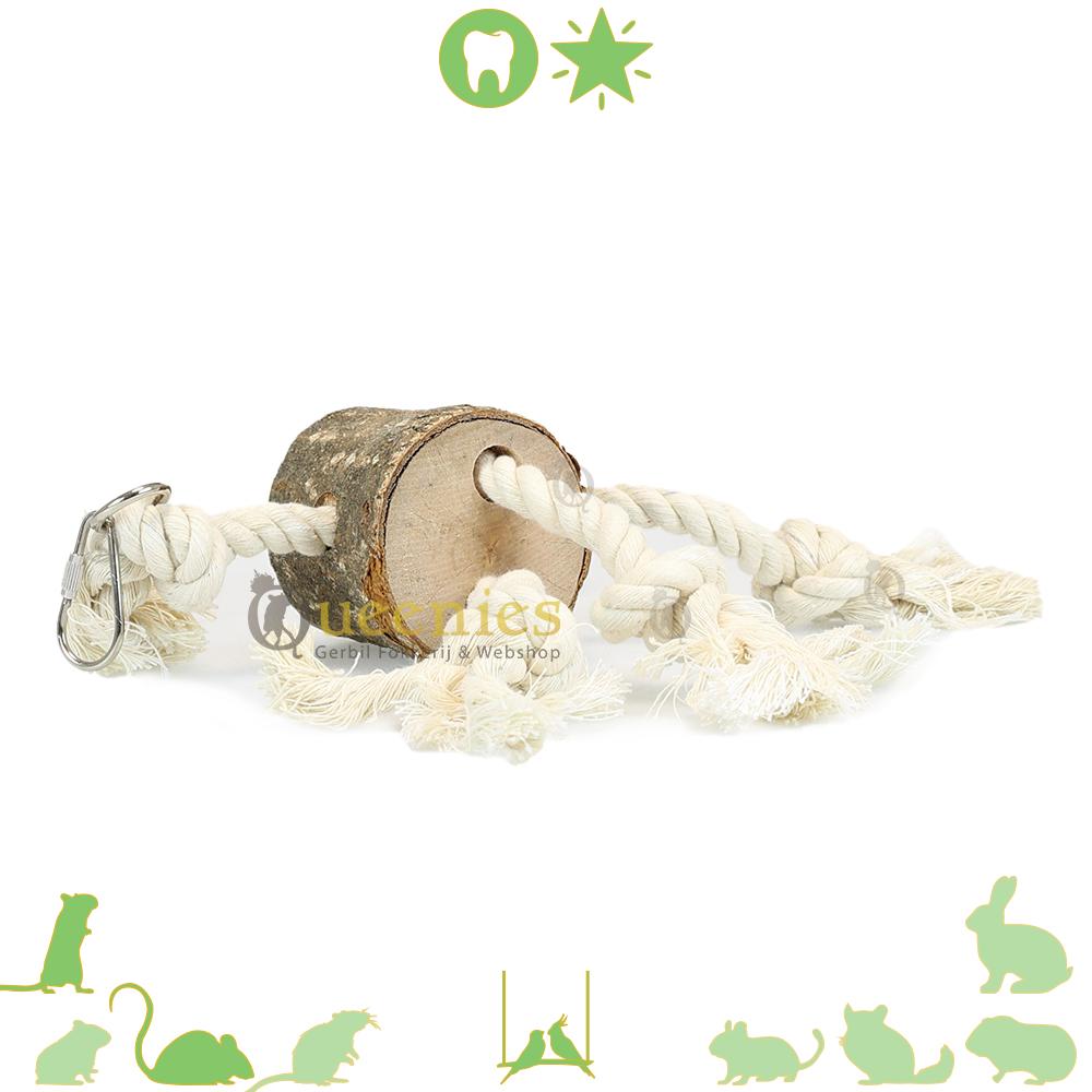 Vogelspeelgoed met Touw