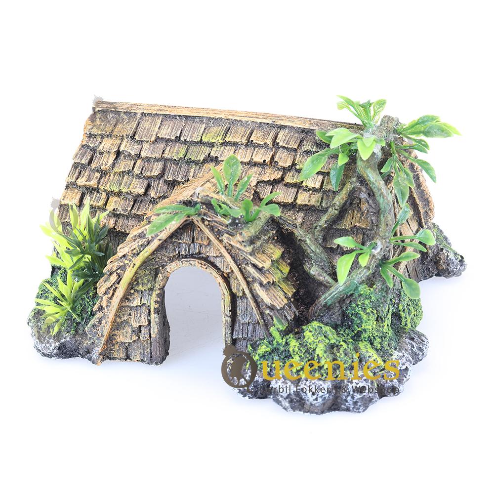 Kunshars knaagdieren huisje die knaagproef is