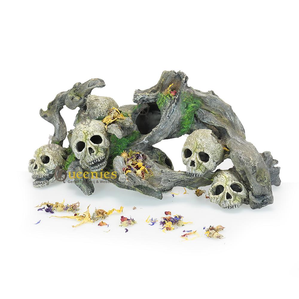 Muizen accessoires met schedels en doodshoofden