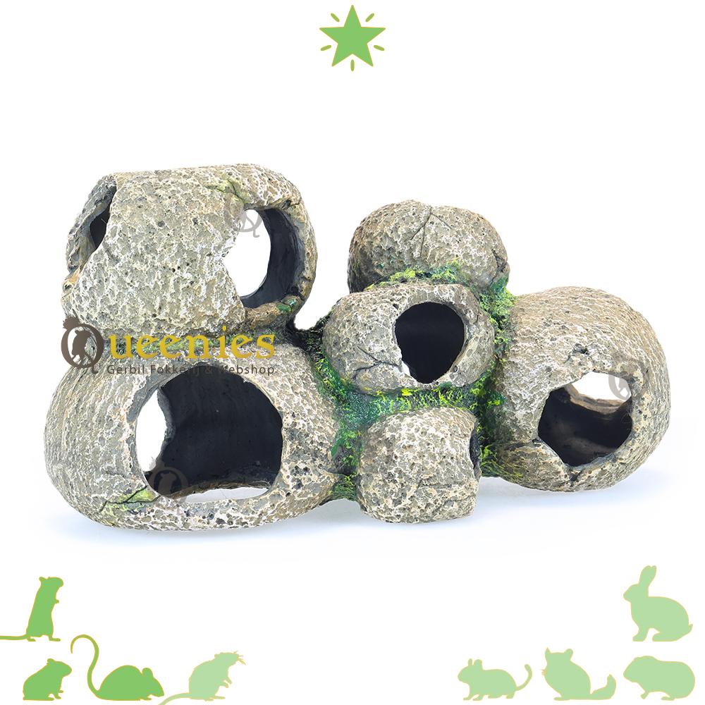 Grot van stenen 25 cm – Schuilgrot voor Knaagdieren