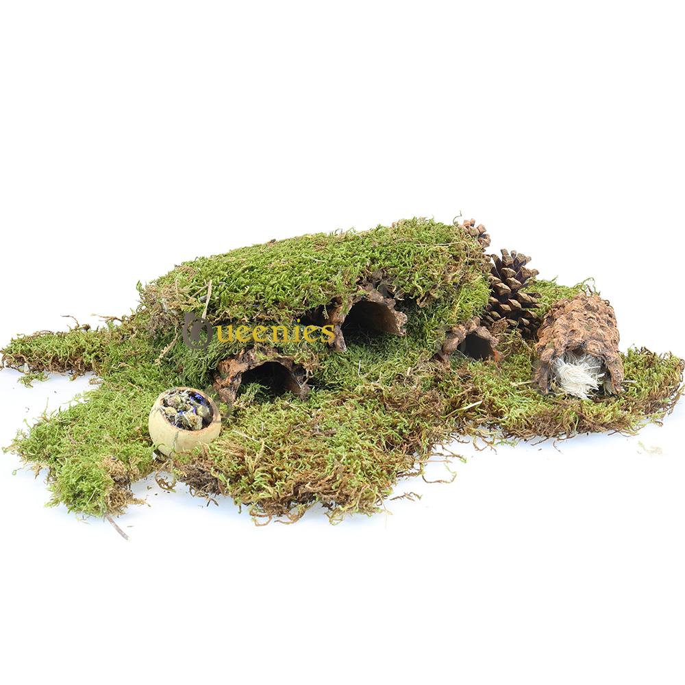 Mos en kurk voor goed geslaagde Hamsterscaping